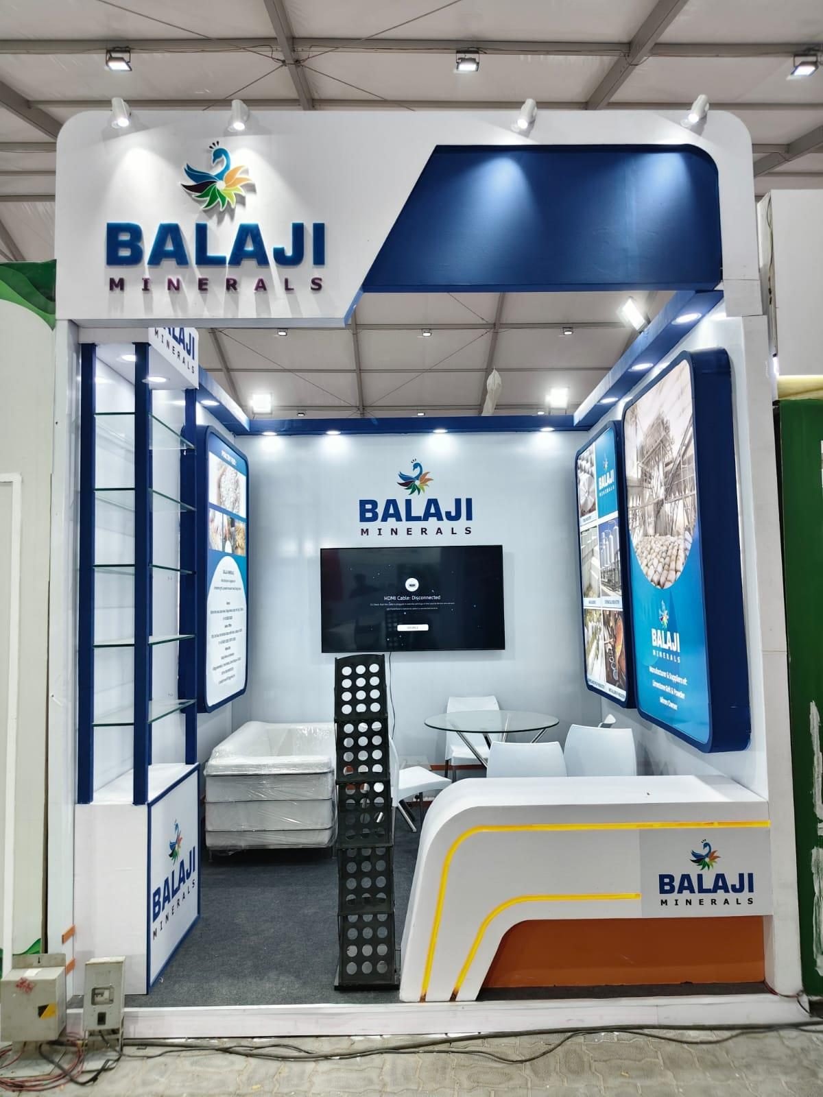 Balaji Minerals Stall