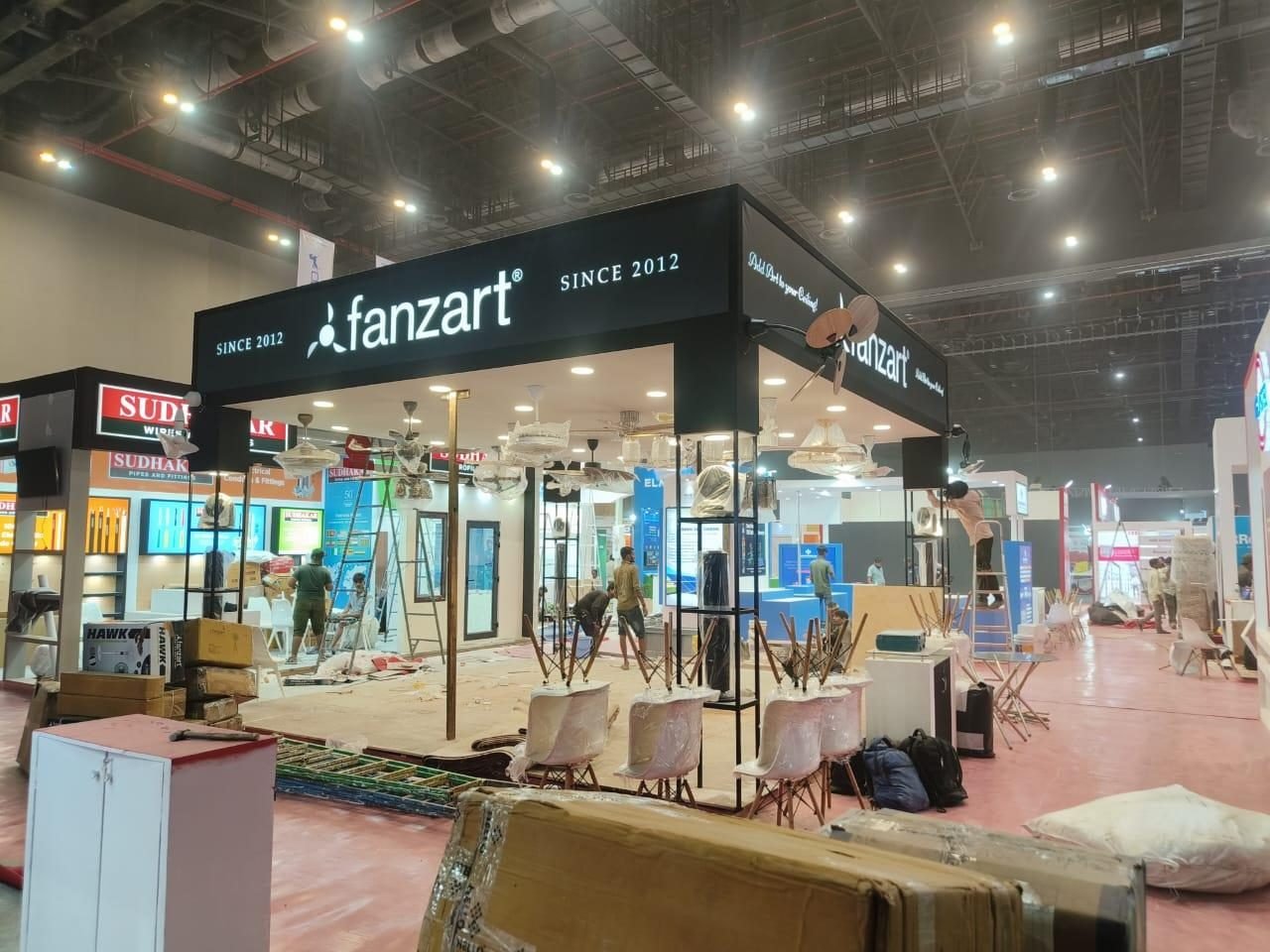 Fanzart Stall @ Hitex Exhibition