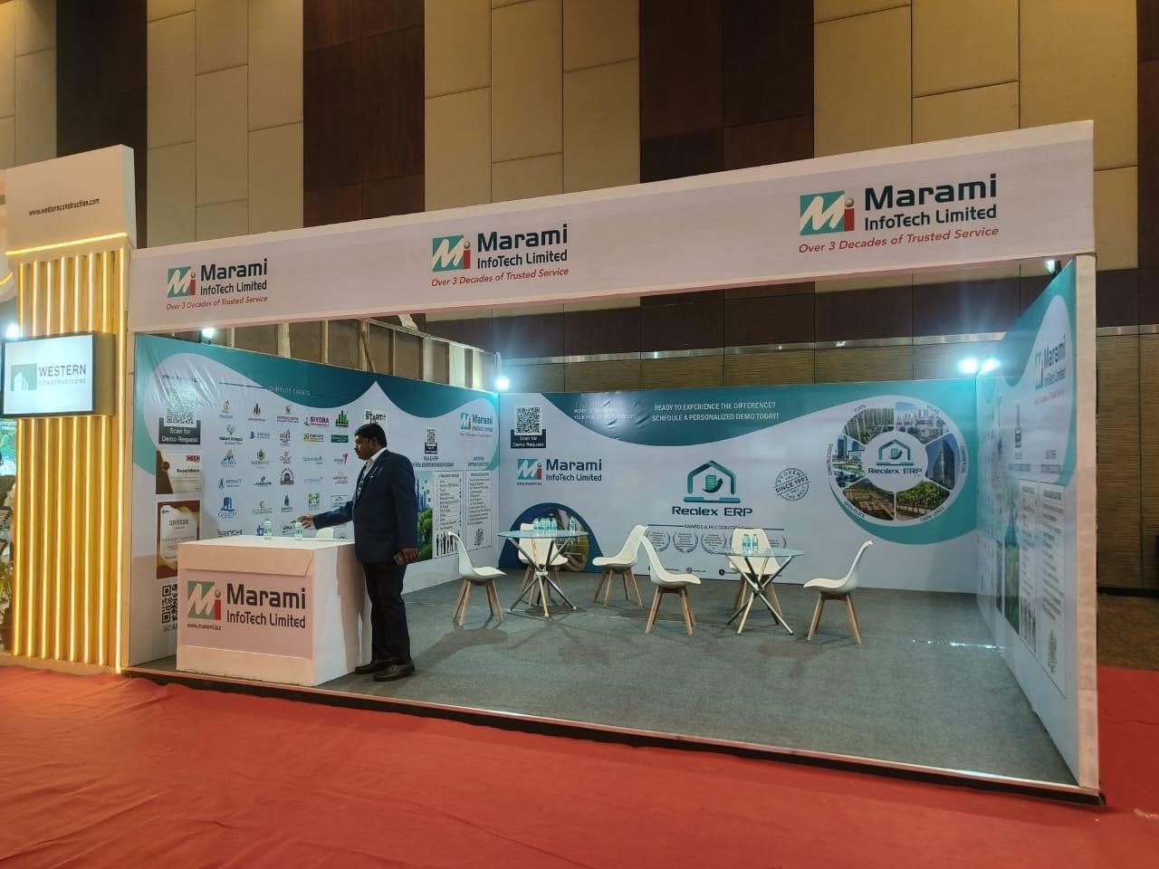 Marami Infratech Stall
