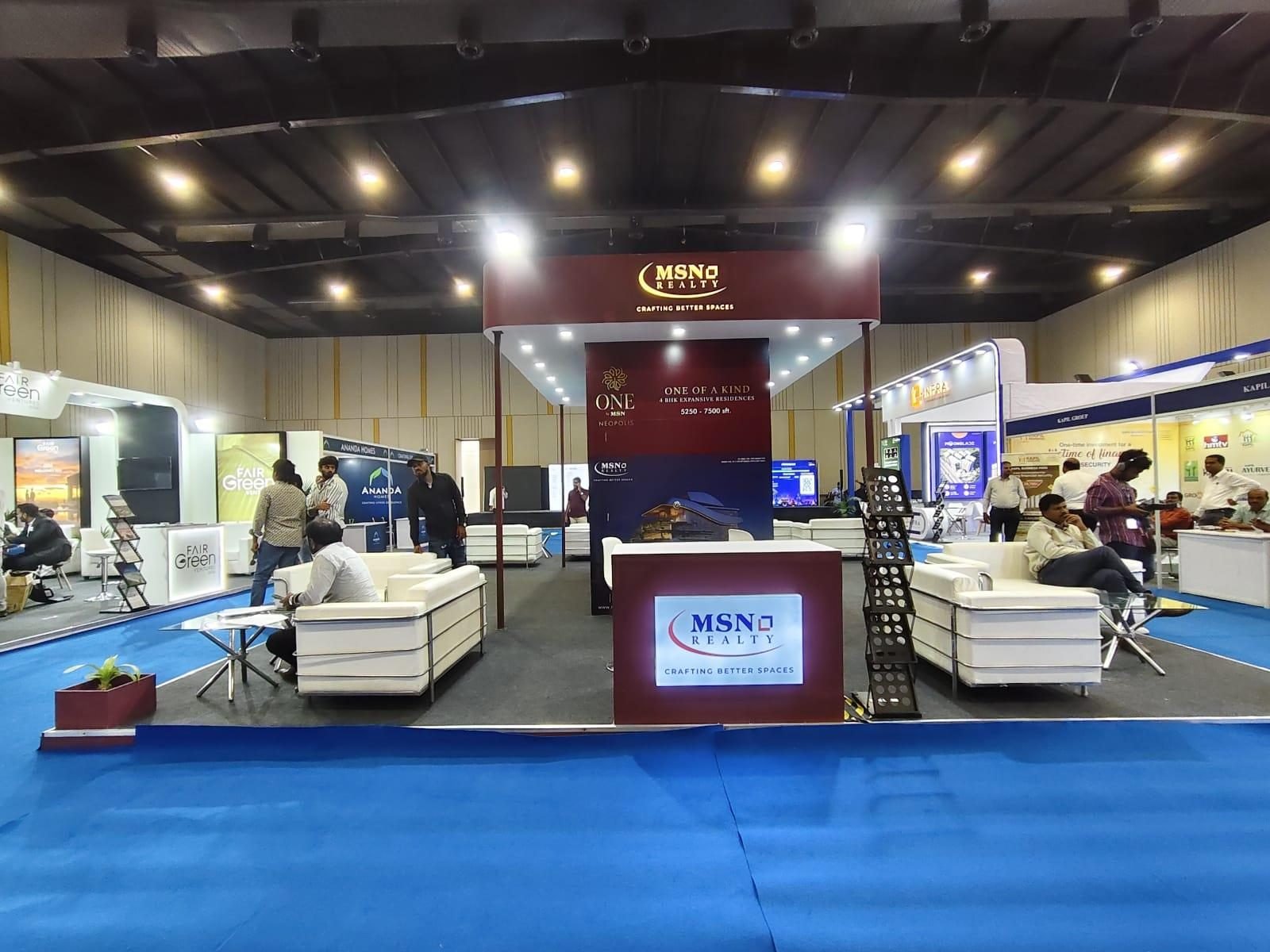 MSN Customised Stall — 9×7 mtr
